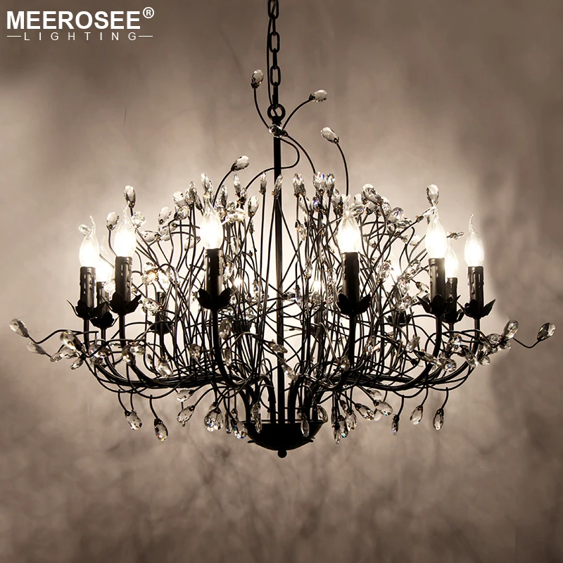 MEEROSEE Chandeliers Pendant Lights for High Ceilings Light Chandelier MD86007