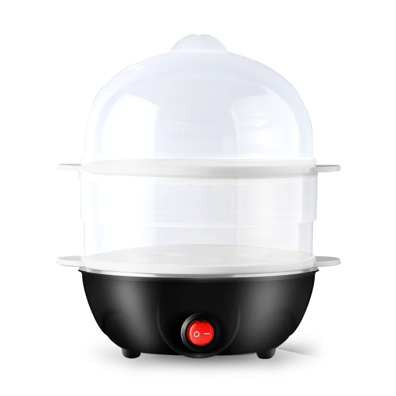 Горячая распродажа дома электрическая мини-машина для приготовления нескольких яиц пластиковая автоматическая машина быстрого пропаривания в отпариватель