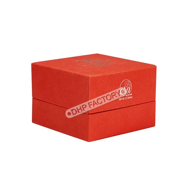 Custom Logo Special Paper Round Tube Black Single Watch Box Display For Watch Strap Box Packaging With Flocking Pillow