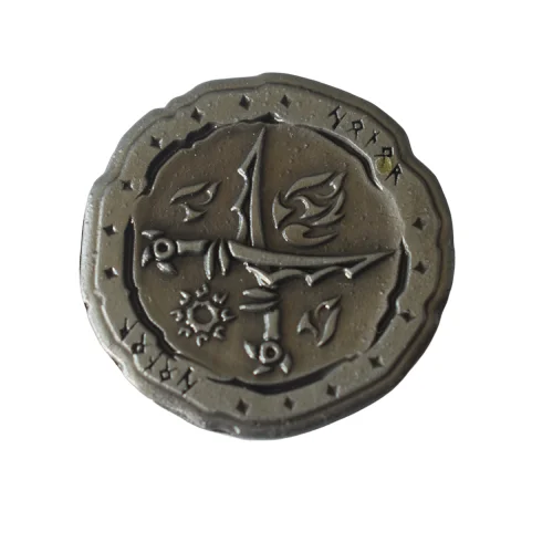 Factory Custom Engraving Logo Metal Crafts Commemorative Souvenir Challenge Antique Old Lucky Round Coin for Gift