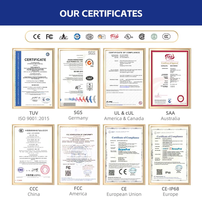 10W 20W 40W 100W 400W 1000W Waterproof AC to DC Switching LED Power Supply 12V 24V IP67 Mean Well Led Driver LED Module Strip