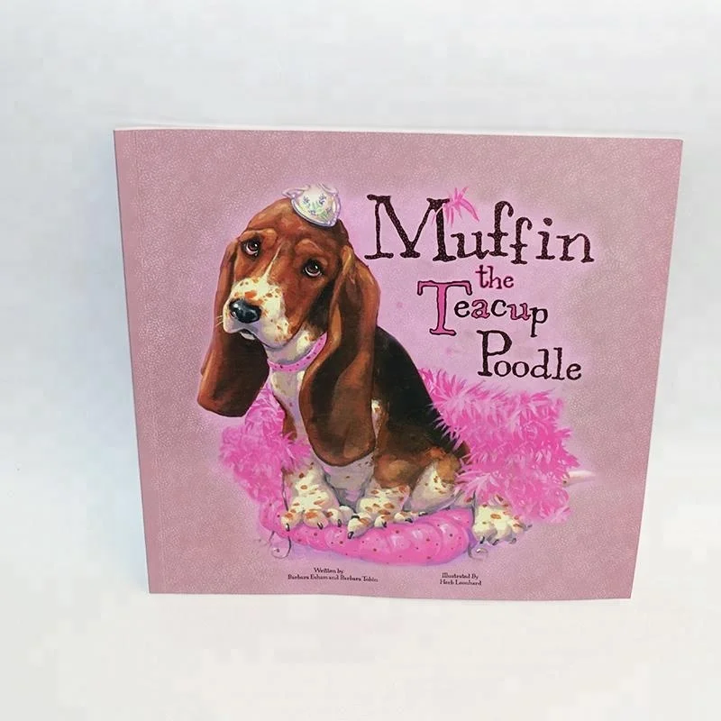 German funny children's gray board book production glossy paper cover knowledge book for children's book production