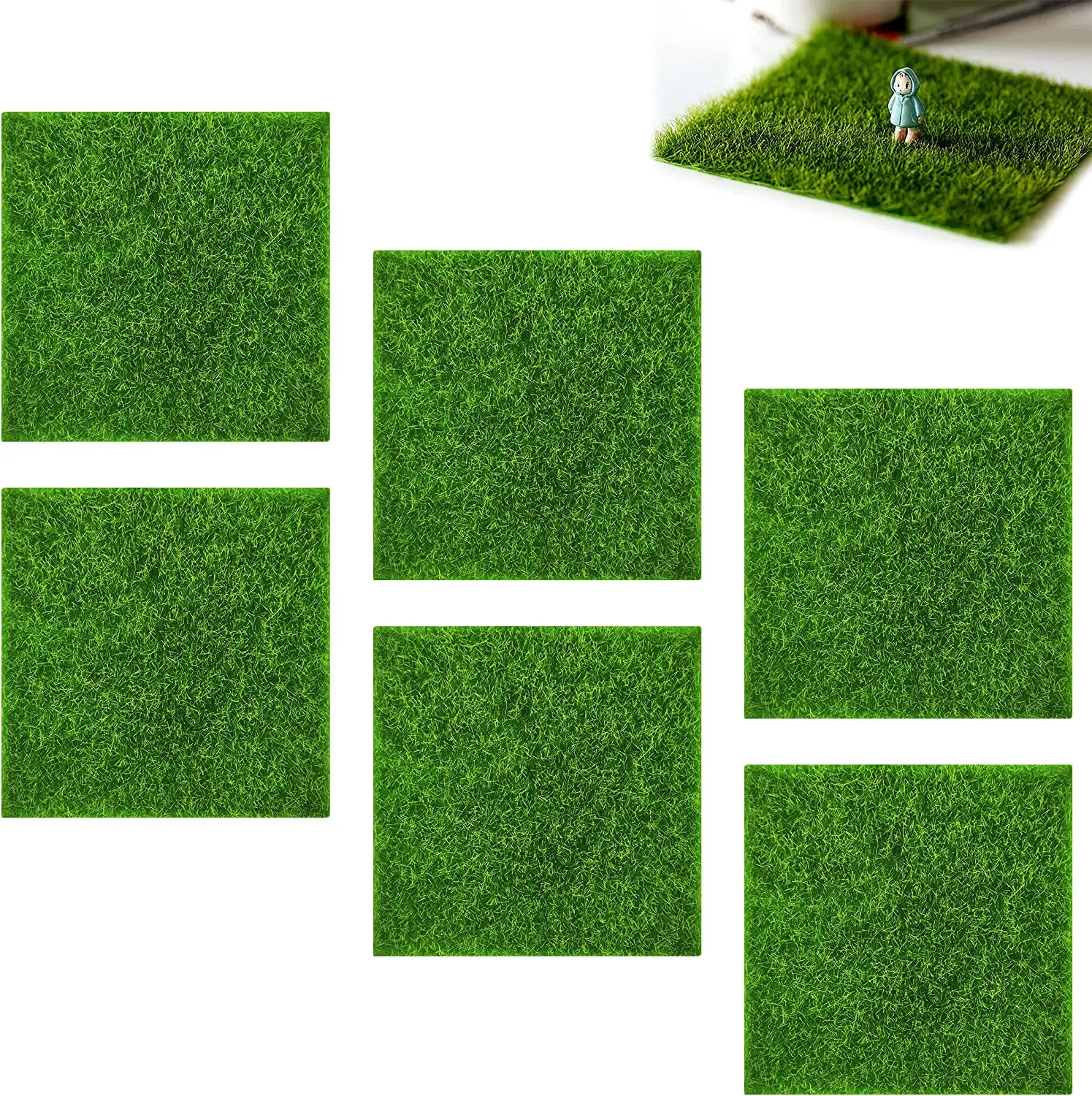 1/6 Synthetic Grass Cheap Good Quality Football Field Synthetic Turf Artificial Green Grass Artificial Lawn For Gym