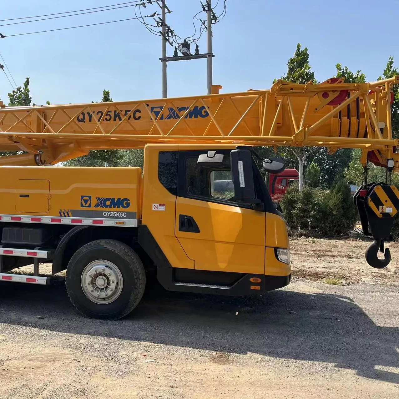 original xcmg hydraulic 25ton 35ton crane used xcmg XCT25L5 XCT35L5 QY25K5 25ton truck crane for sale