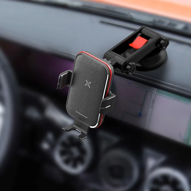 promate mag safe wireless car charger 7.5W 15W 30w fast charging car mount clip mobile phone holder stand in cars