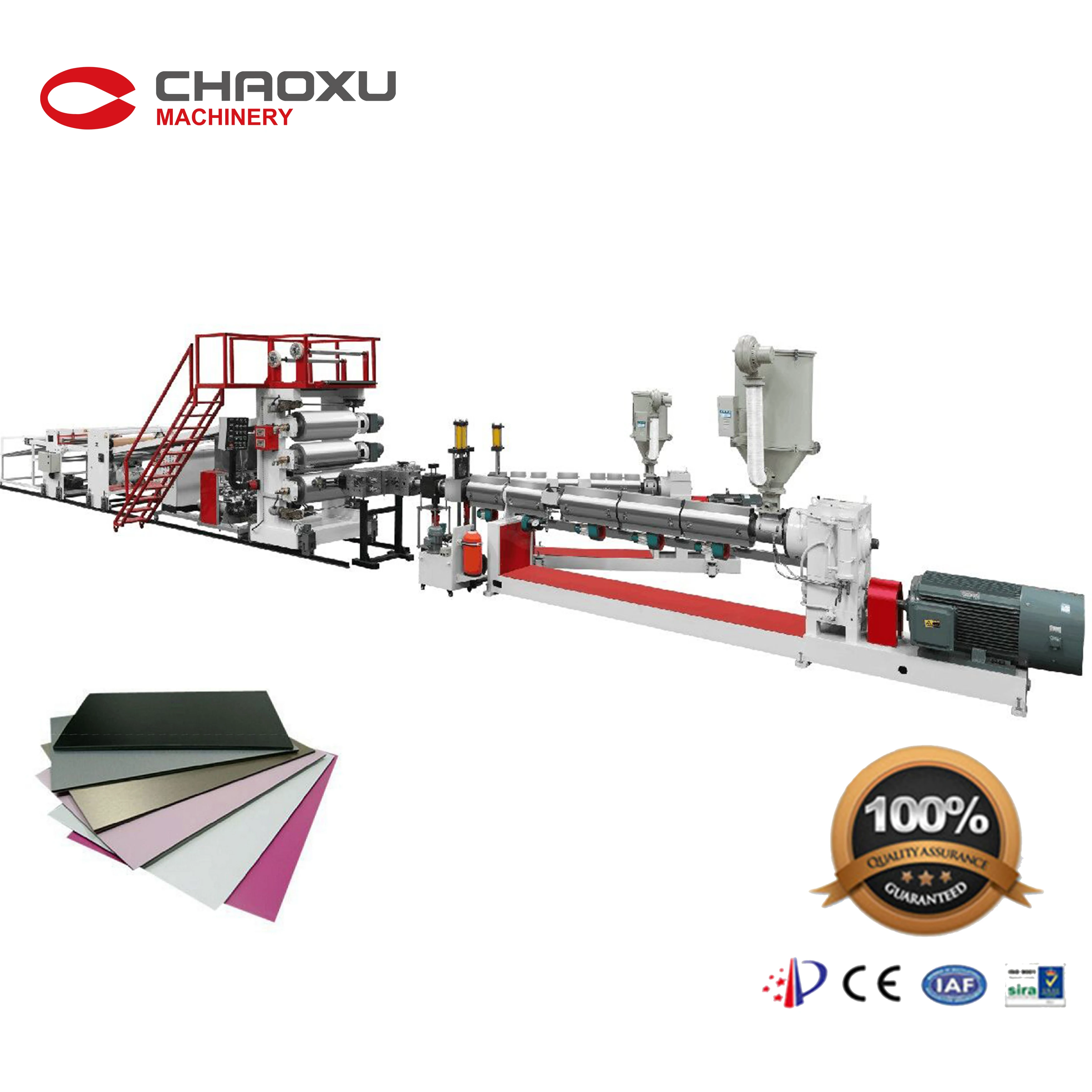 YX-21AP ABS PC Plastic Sheet Extruder Machine Bag Making Machine