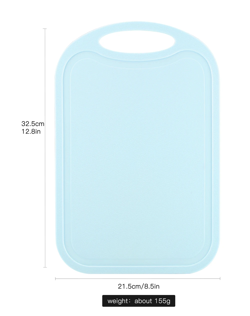 Cutting Boards for Kitchen, Plastic Cutting Board Mats With Holes For Hanging