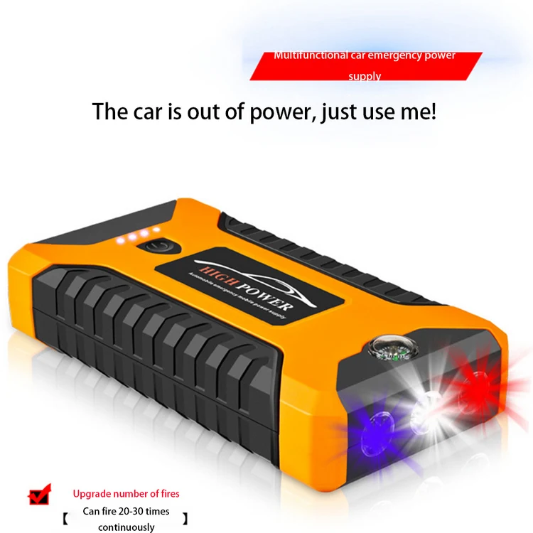 20000 мА/ч 4USB 12В портативное прикуривание автомобиля многофункциональный авто аккумулятор зарядное устройство для зарядного устройства Booster