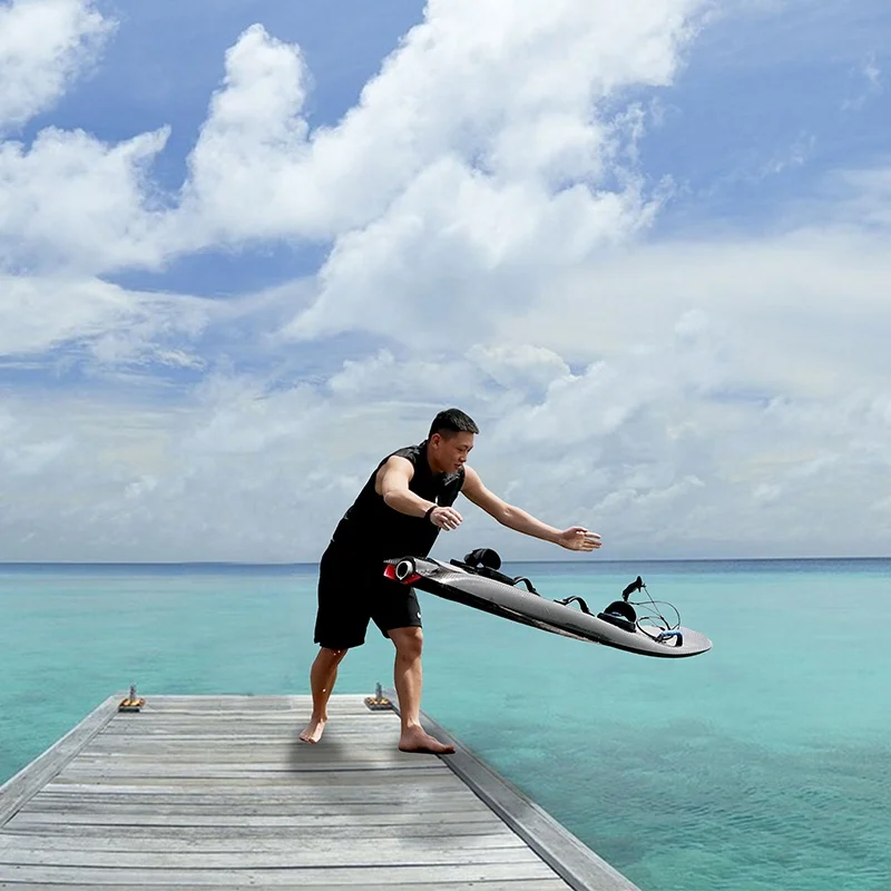 New Design Motor Jet Board Traction Pad Boat jet board Ship Kayak Inflatable Fin Surfboard Electric 12Kw