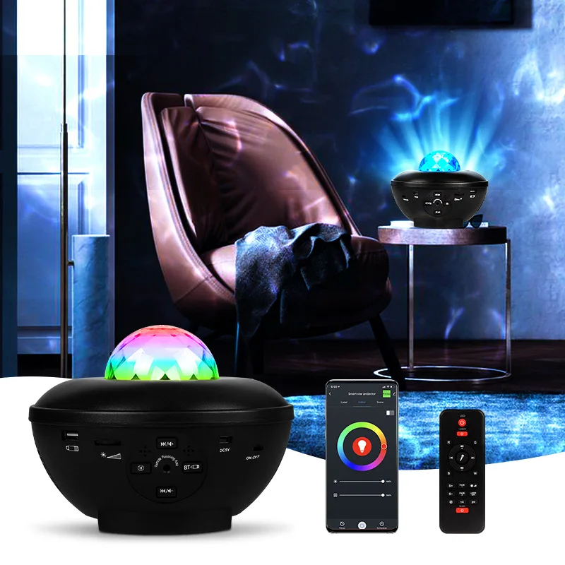 Smart Wifi Galaxy Projector, Starry Sky Projector Laser Star Projector Night Light Lamp with Alexa Google Home