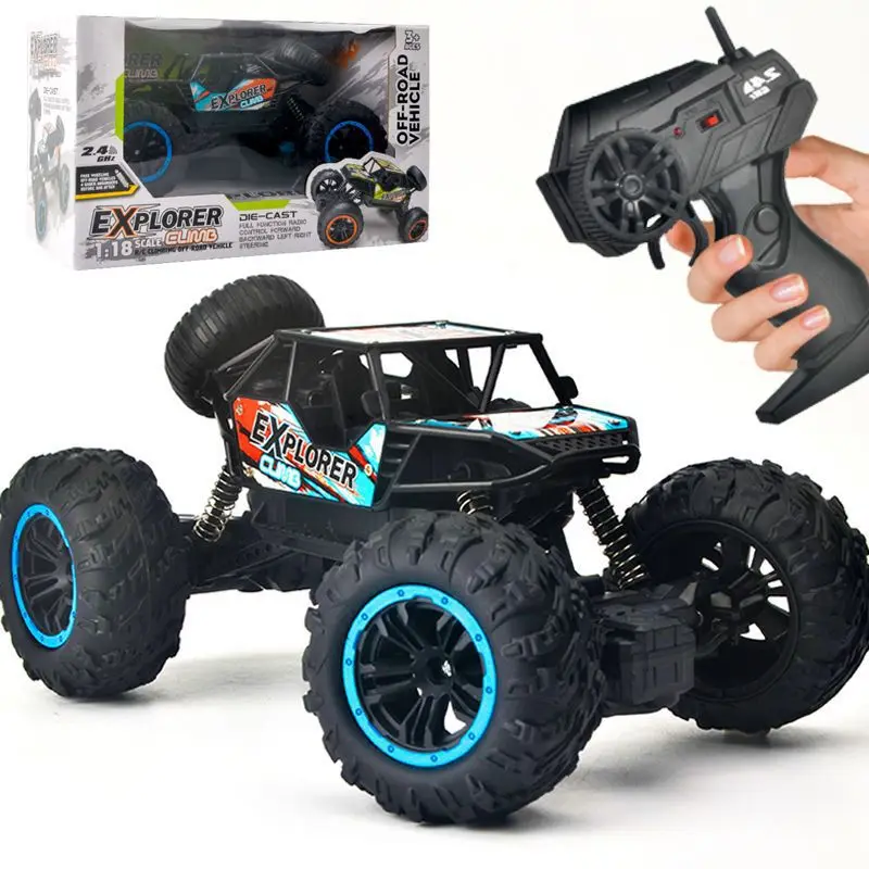 Battery Operated 2.4GHZ Off-road Remote Control Cross country Radio Control Car Toys RC Vehicle RC Stunt Car For Kids Boy Toy