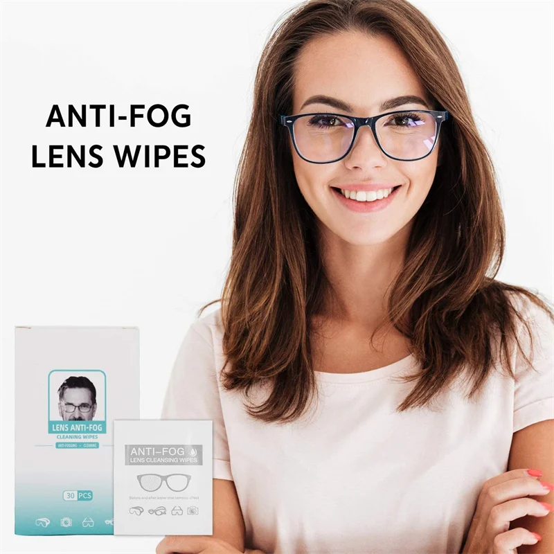 Multifunctional Anti Fogging Lens Glasses Cleaning Cloth Reusable Wiping Microfiber Wet Anti Fog