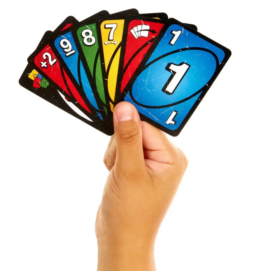 Party Playing Game Toy Un os Poker Card Board Game Plastic Customized 2024 Ama Zom Hot Sale UN OS No Mercy Family 186 Pc PHASE10