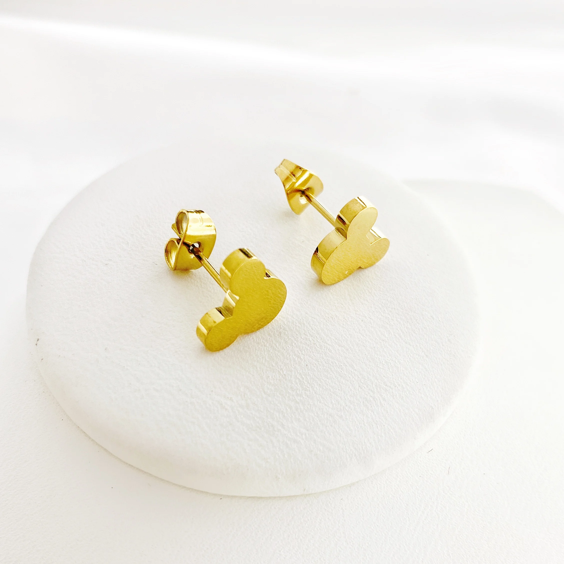 
Custom Cartoon Mickey Minnie Name Necklace Stainless Steel Mouse Letter Link Chain Necklaces Trenday Women Girl Gifts 