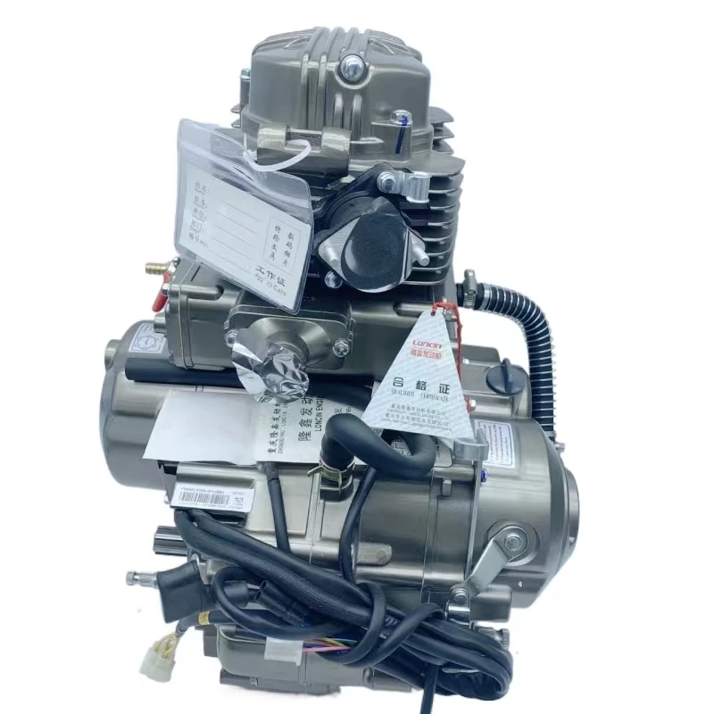 OEM motorcycle engine Loncin boiling 200cc engine, 4 stroke cargo tricycle original factory Loncin 200cc engine water cooling