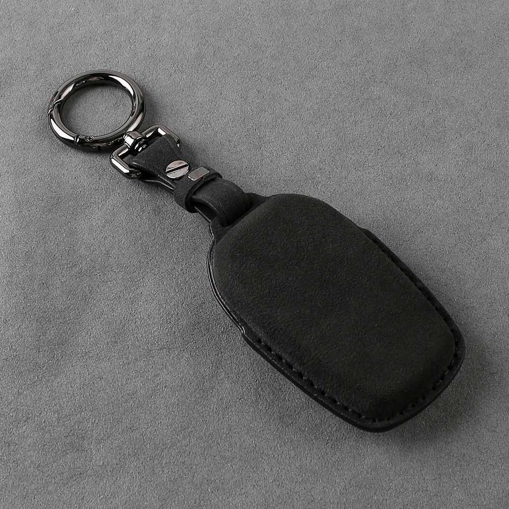 New Design High quality Aluminum Alloy Leather Car Key Cover For Honda Leather Key Cover