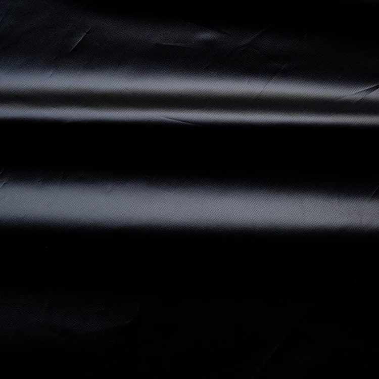 Блестящая печатная однотонная тафта с однотонным покрытием, тканая окрашенная текстильная ткань, 100% полиэстер для одежды