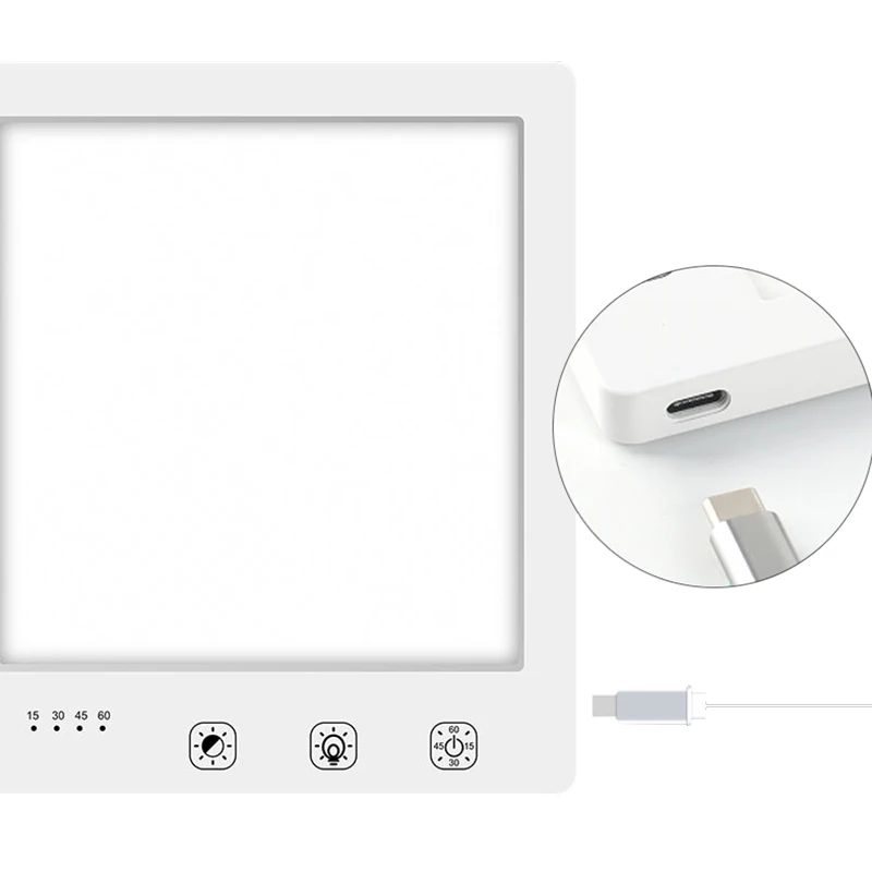 Modern New Design Portable Light Therapy Lamp 10000 lux Mood Therapy Lamp