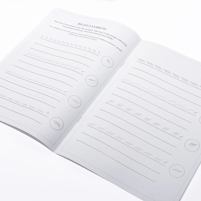 Учебник для обучения перманентному макияжу и лист учебный учебник студентов микроблейдинга