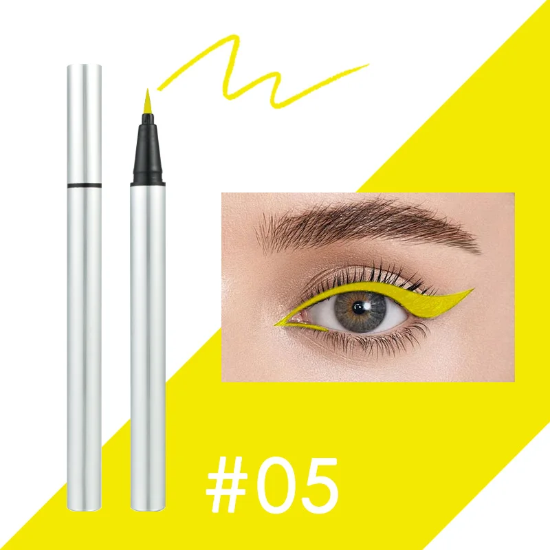 Black Eye Liner Pen Makeup Waterproof Magnetic Eyeliner Stencil Pen Private Label Liquid Eyeliner