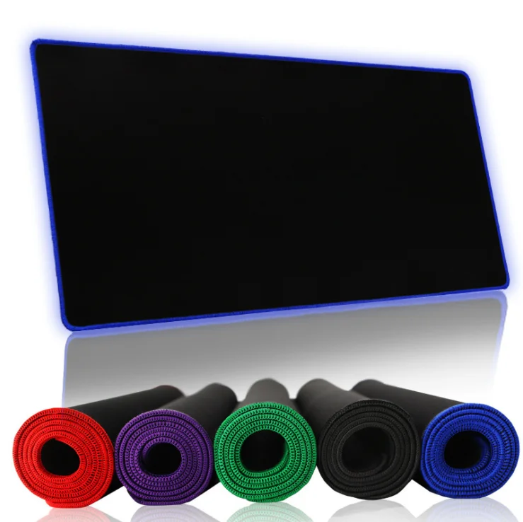Factory Price Soft PVC XL XXL Black Super Large Keyboard Mat Non Slip Base Mouse Pad