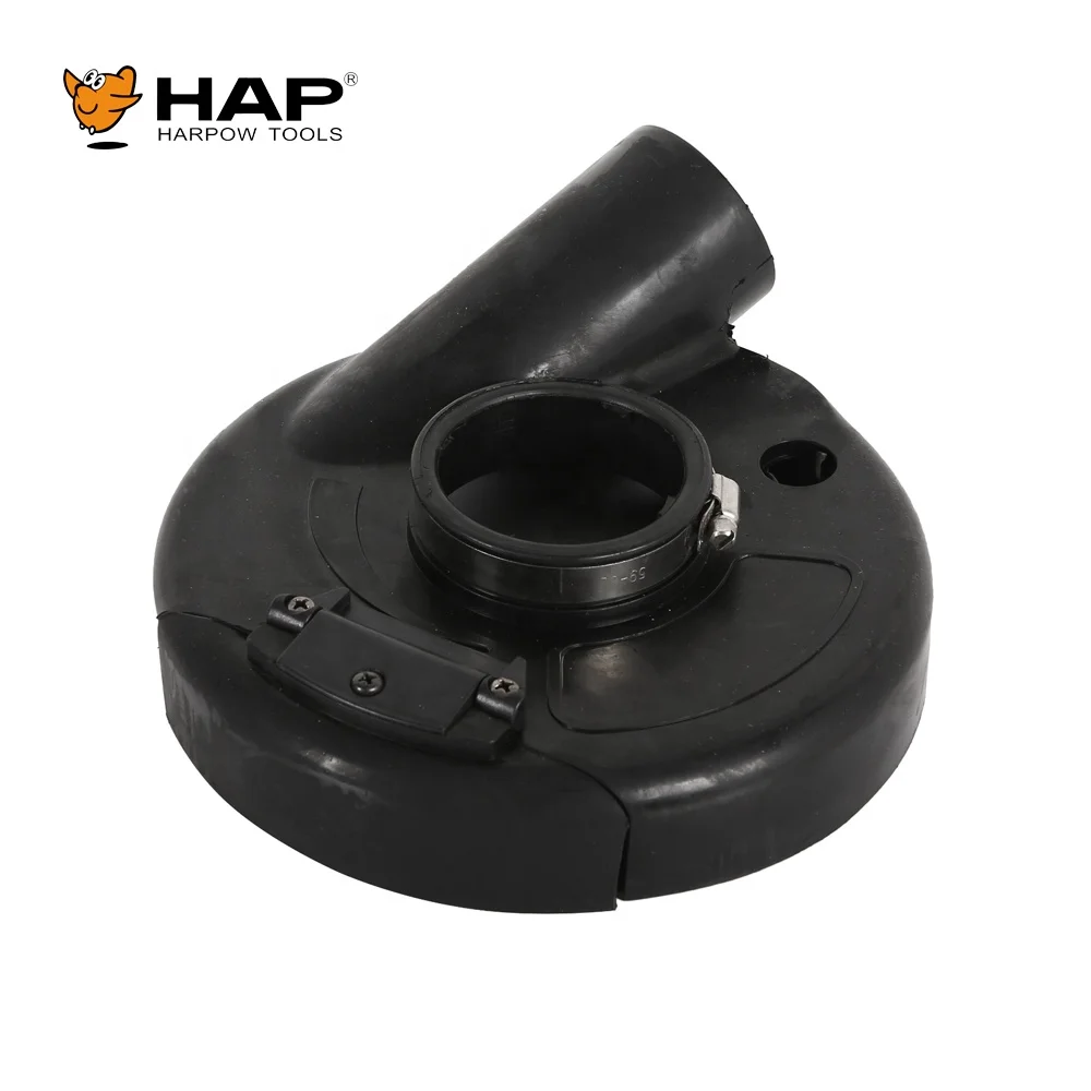 OEM Easy Install Black Rubber Dust Cover Grinding Dust Shroud for Wet Stone Polishing Power Tool Accessory