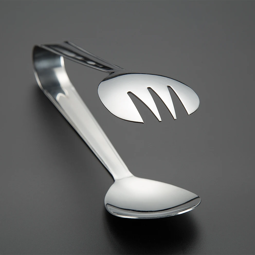 Barbecue Tools Heat Resistant Silicone Handle Stainless Steel Korean Bbq Tongs