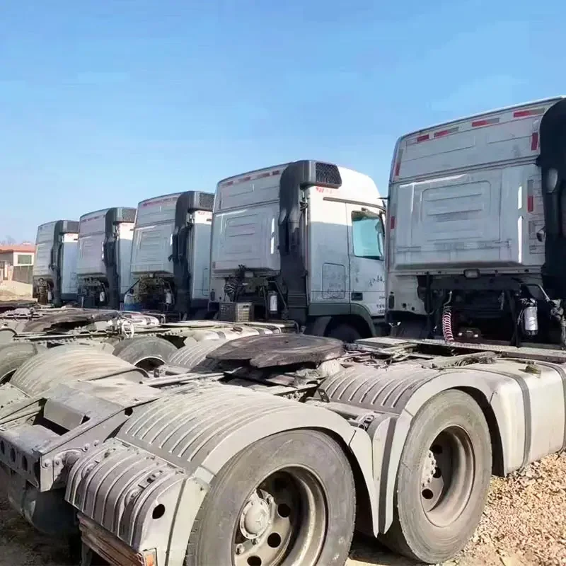 Second Hand Tractor Truck 6*4 Used Trailer Truck Head for Benz