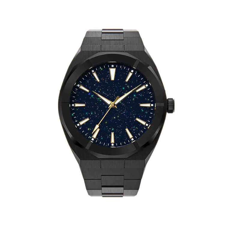 OEM ODM Stainless Steel Waterproof Wrist Watch Luxury Japan Quartz Movement Paul Rich Mens Watches