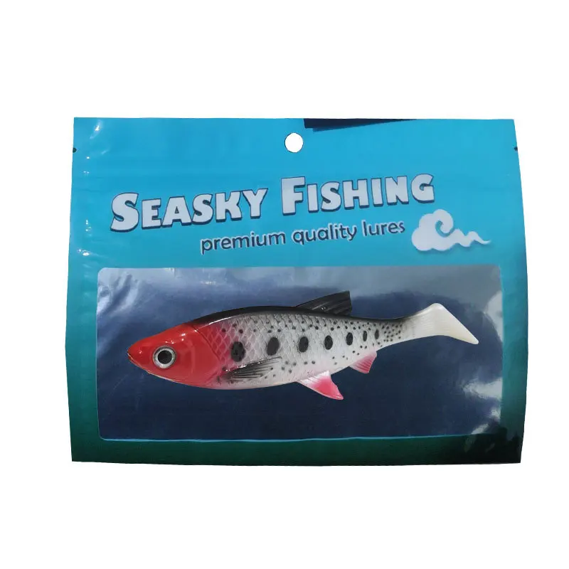 36g 150mm PVC 3D Fisheye Bait Simulation Soft Trout and Perch Lure for River Lake Stream Ocean Boat Fishing