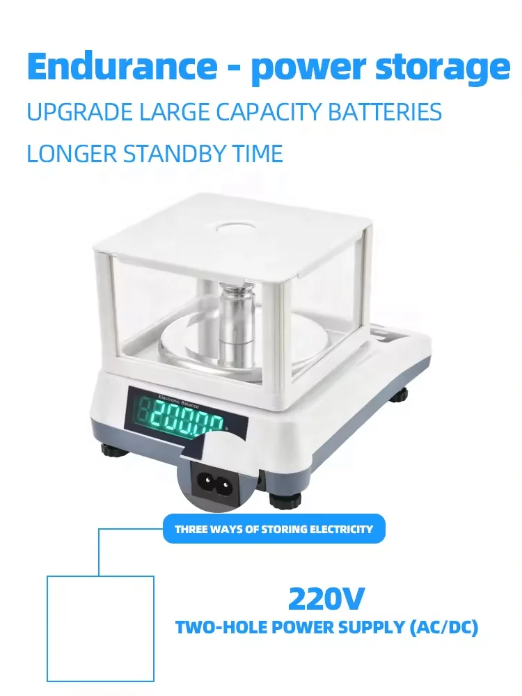 Laboratory 0.001g High quality Weighting Balance Scale Electronic Accurate Balance Digital Scale