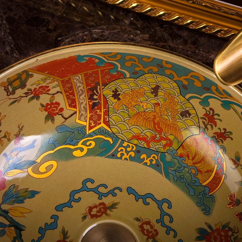 Умывальник в винтажном стиле