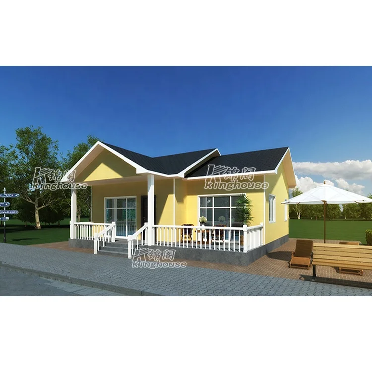 Prefabricated Prefab Villa Designer Luxury Villas Light Steel Frame Structure