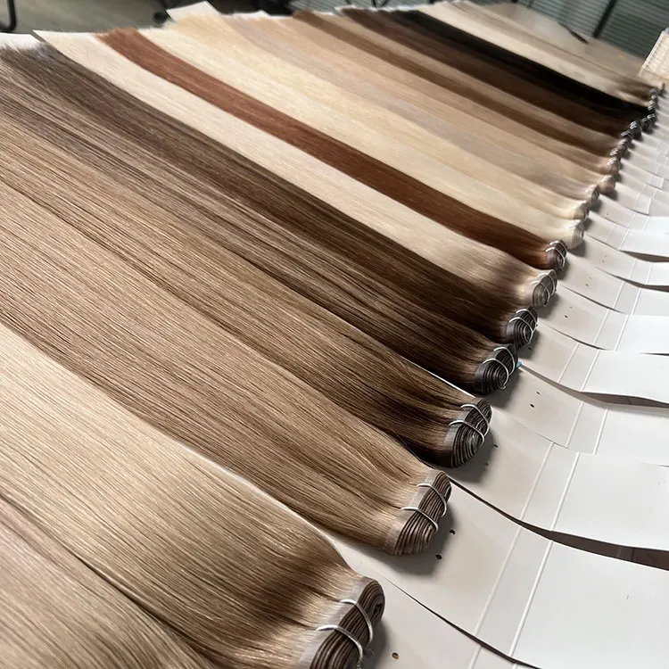 Top Quality European Design Hair Weft Wholesale Prices For Double Drawn