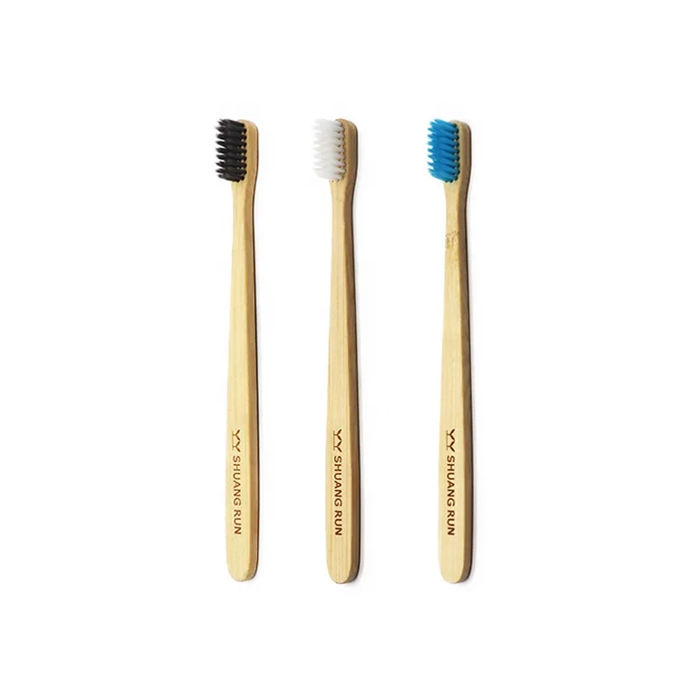 BT-FS Nylon610 Bristle Bamboo Toothbrush 100% Organic Toothbrush