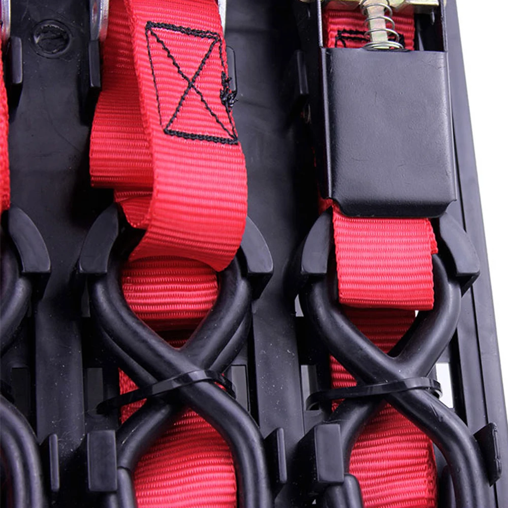 2.5*500cm Lashing Belt Ratchet Tie Down Straps with Coated S Hook Motorcycle Straps Tie Downs
