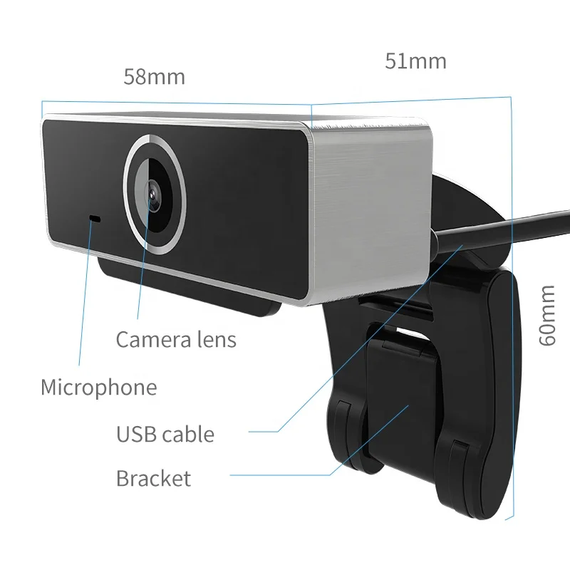 Mass Stock HD 1080P High Quality Webcam With Microphone For Teaching Video Live Show USB 2.0 PC Camera