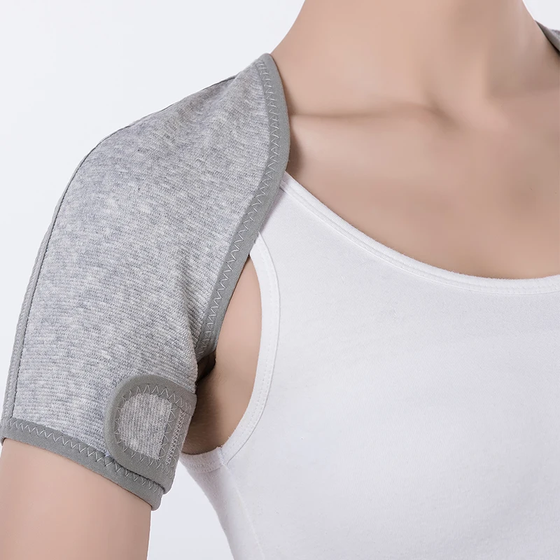Double Shoulder Support Belt for Protector Shoulder Bamboo Charcoal Fiber Adjustable Brace Correction Band