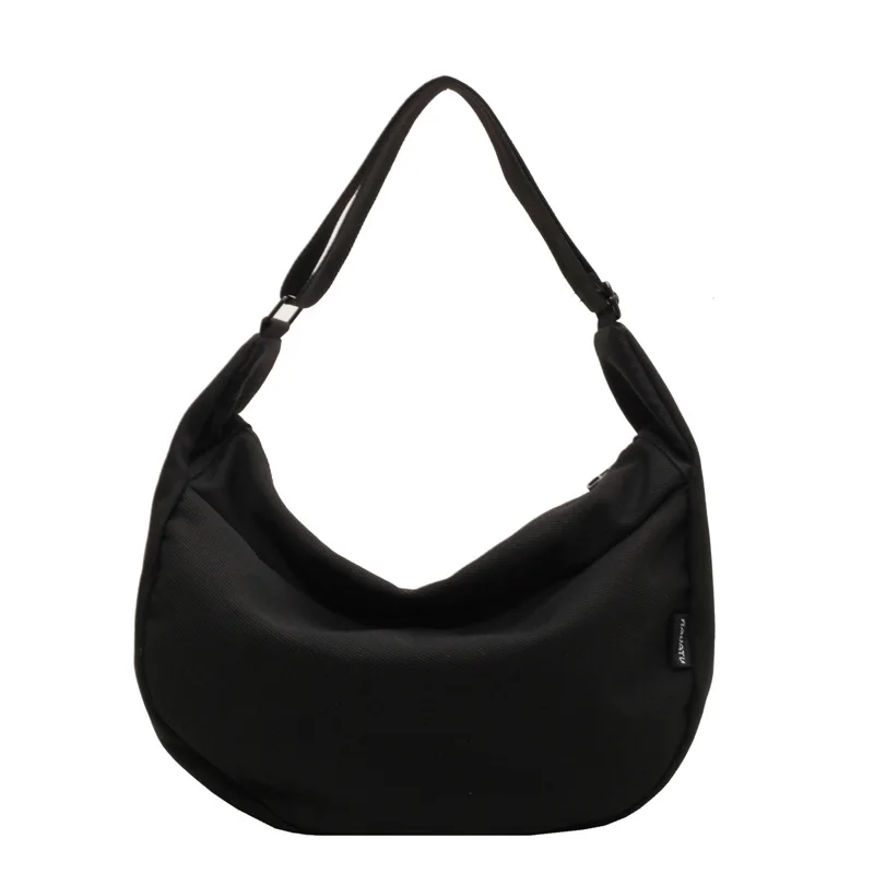 Wholesale large capacity design casual simple and versatile new texture canvas shoulder crossbody bag