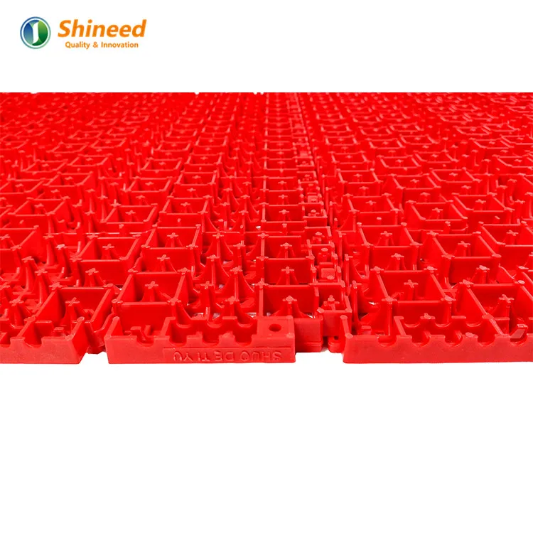 Durability Professional PP Sports Flooring Manufacturer Inter locking Outdoor Sports Flooring Tile Elasticity Sports Floor