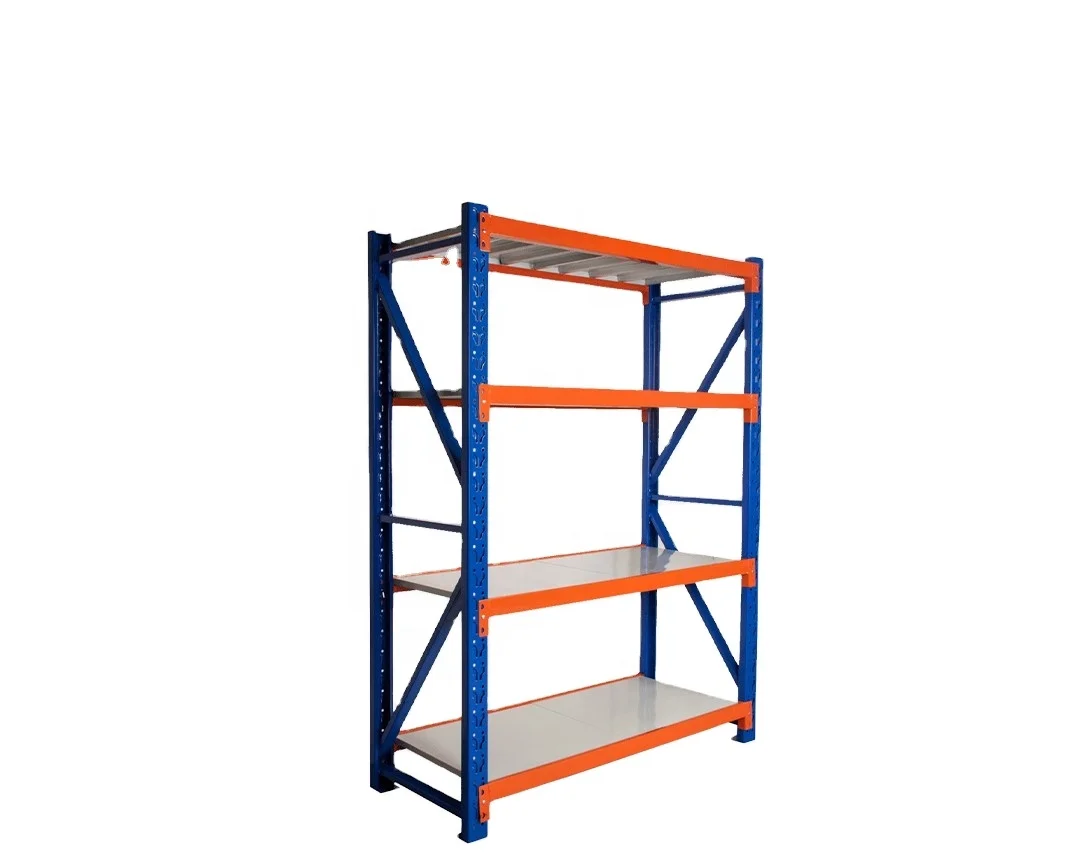 ODM OEM 500KG Capacity Longspan Rack / Medium Duty Shelf /Shelving System Raw Material Rack Selective Rack System