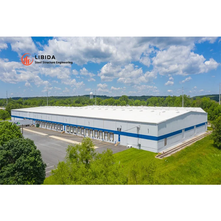 Industrial structural steel plant factory building shed design low cost prefab steel structure prefab workshop building