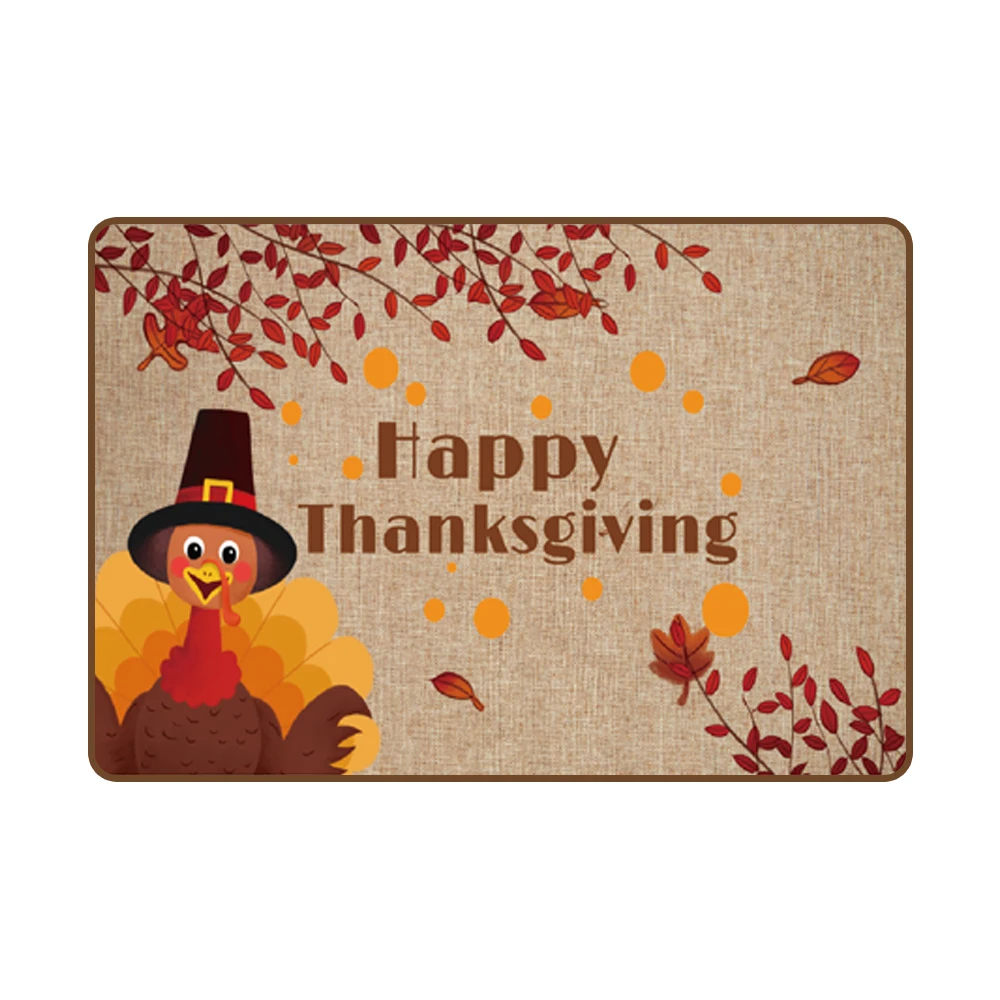 60*90mm Linen Type Floor Mats  Doormat Home Rugs Carpet Bathrooms Toilets Bedroom Entrance Mat