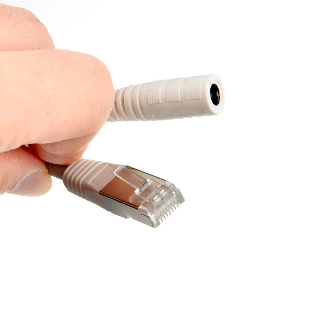 Gigabit PoE Injector cable use as poe splitter / power over ethernet connector from 12V -56V for MikroTik and other PoE Products