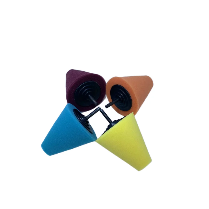 Polishing sponge polishing pad for automobile wheel hub Tools Conical polishing pad