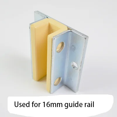 
Elevator parts Pair guide boots 80*74*10 car 16MM new secondary rail main rail sliding boot lining for Kone brand 