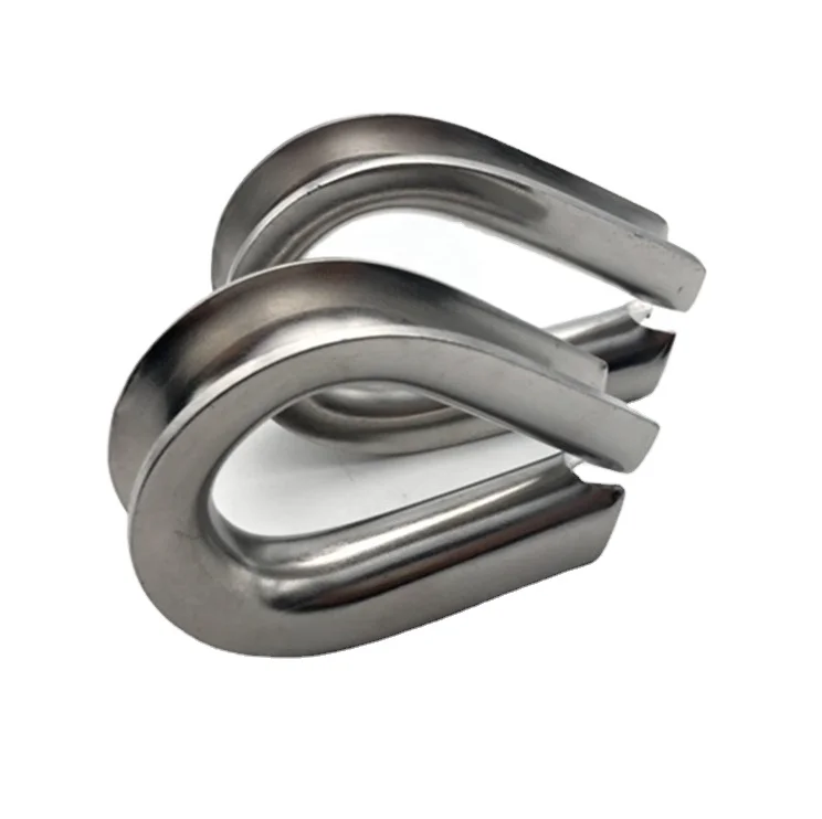Производитель, сверхмощный наперсток для проволочной тросы G414 304 316, наперсток для проводки из нержавеющей стали