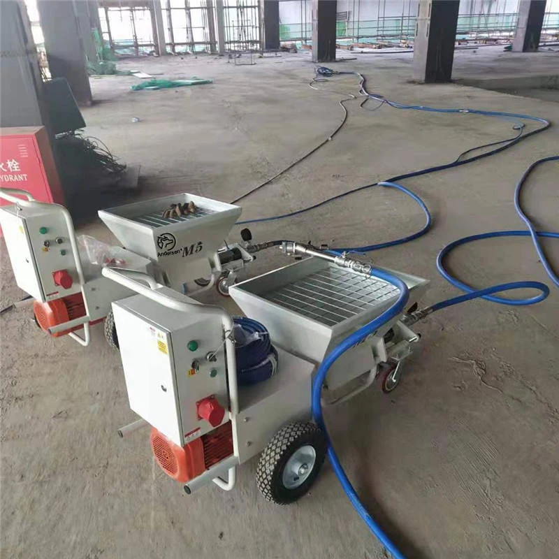 High Quality 380V 50Hz Electric Screw Sprayer Machine Wall Mortar Plaster Application Low Price New Design Pump Motor Engine