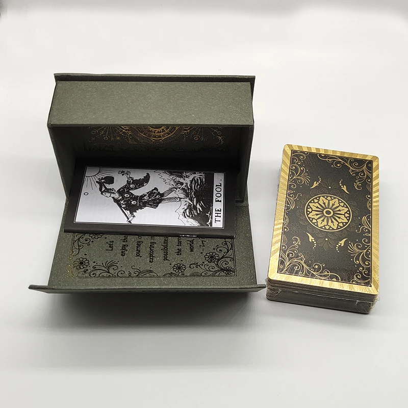 Customized 78 Super Blank Design Chinese Classic Design Playing Card Tarot Card With Box And Guidebook