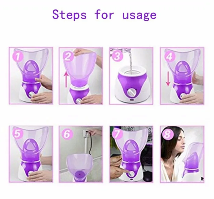 AOOTOY High Frequency Skincare Products Professional Customized nano mist sprayer Spa Home Vapor Facial Machine With